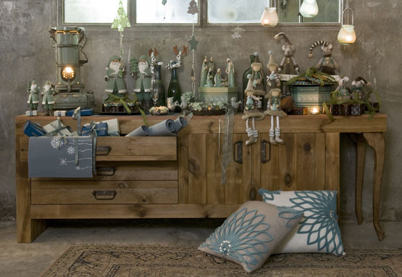 Navidad en un entorno rural 