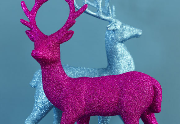 Colores flúor en Navidad 8 Colores flúor en Navida