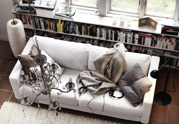 Estanterías y librerías en el salón 7 Estanterías y librerías en el salón