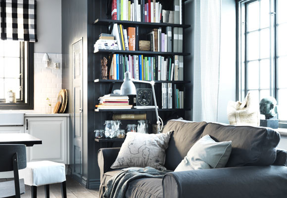 Estanterías y librerías en el salón 8 Estanterías y librerías en el salón