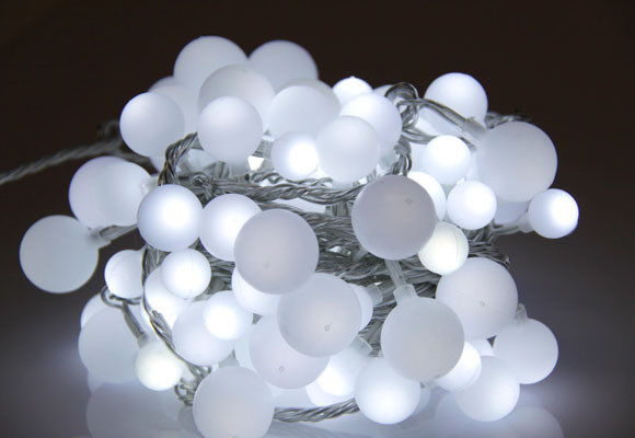 Se acabó la Navidad 12 Luces de Navidad ecológica y sin riesgos