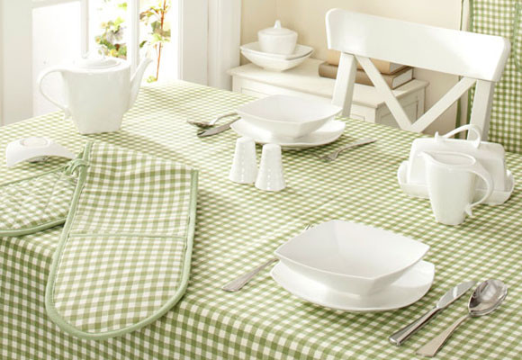 Cambia de mantel, y cambiará tu cocina! 