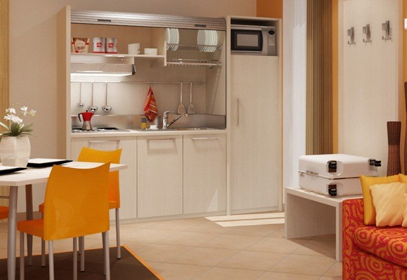 Minicocinas para espacios reducidos 7 Minicocinas para espacios reducidos