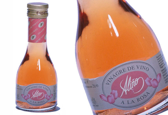 Gourmet para enamorados 8 Vinagre de aliño, a la rosa