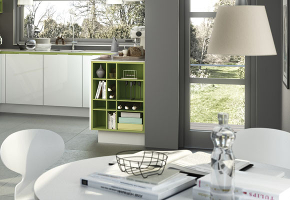 Una cocina con toques de verde 7 Una cocina con toques de verde