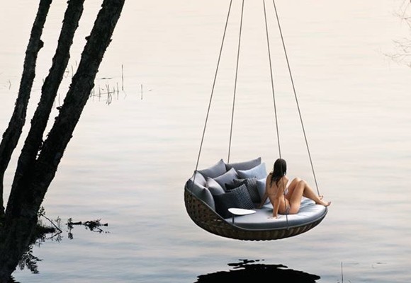 Muebles colgantes para el verano