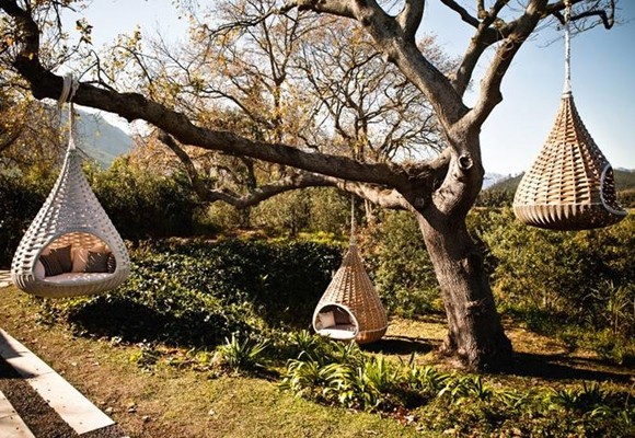 Muebles colgantes para el verano