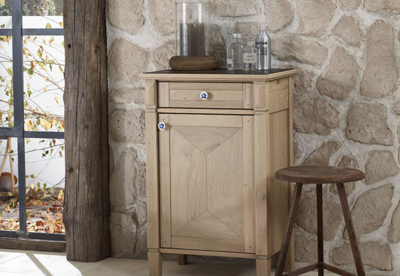 Muebles de madera en un baño rústico 9 Muebles de mdera en un baño rústico