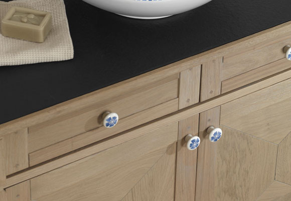 Muebles de madera en un baño rústico 7 Muebles de mdera en un baño rústico