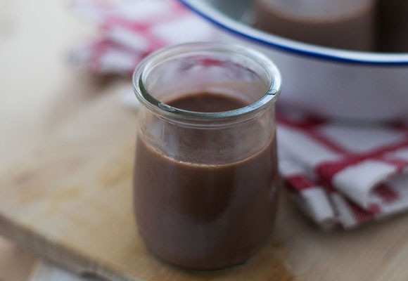 Crema ligera de chocolate 