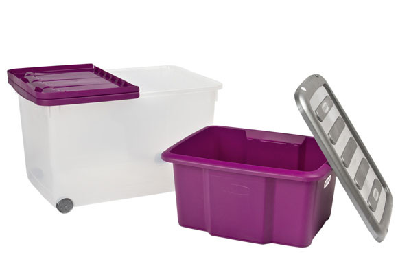 Te ayudamos con el cambio de armario 13 Contenedores de plástico