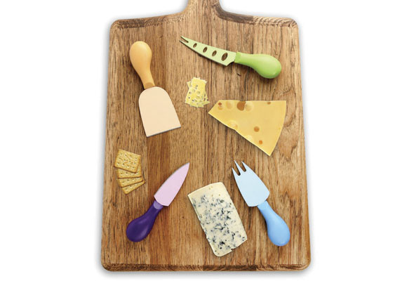 Accesorios para cocinar en verano 10 Cuchillos de colores para cortar queso