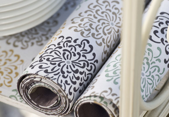 Manteles neutros para vestir tu mesa 7 Manteles neutros para vestir tu mesa