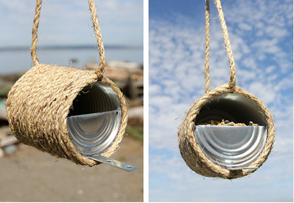 Comederos de pájaros para hacer tu mismo