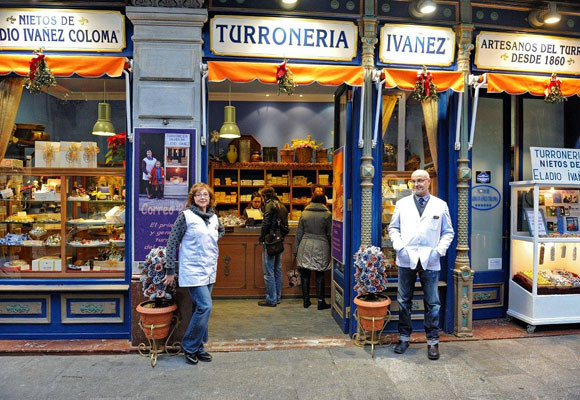 Turronería Ivañez, en Bilbao