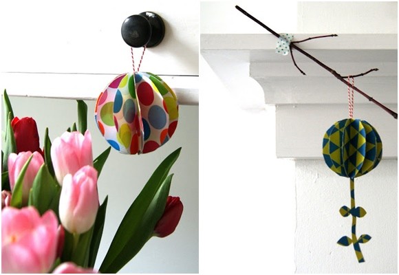 Manualidades fáciles para hacer con niños esta navidad 9 Bolas de Navidad originales