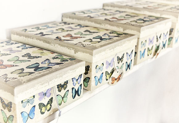 Decora con mariposas