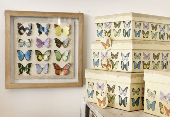 Decora con mariposas
