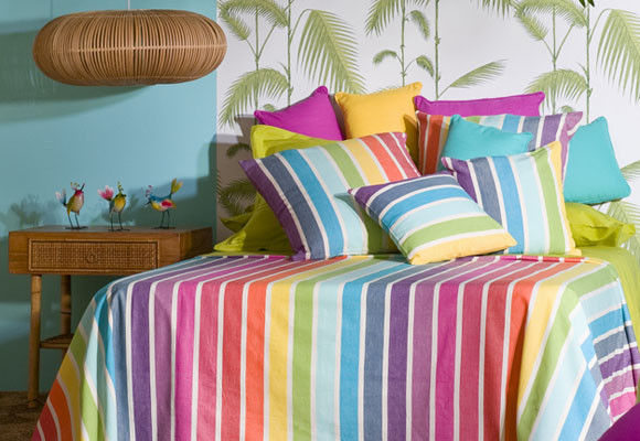 Un arco iris en el dormitorio