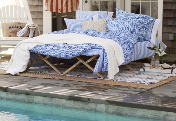 El dormitorio en el porche