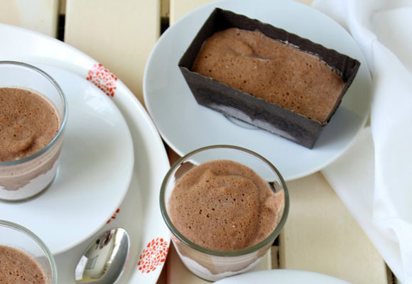 Semifreddo de café y cacao