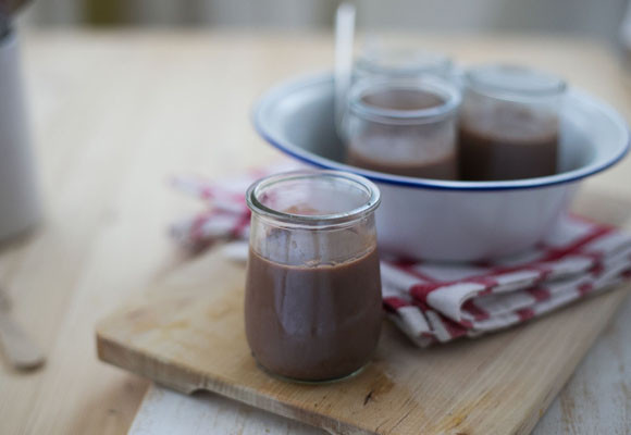 Crema ligera de chocolate