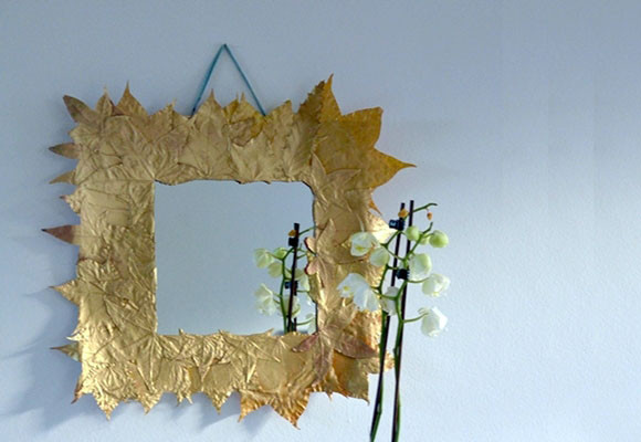 Decorar con hojas de otoño 8 Decorar con hojas de otoño