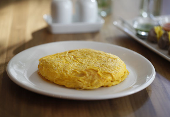 Tortilla de patatas al estilo Betanzos