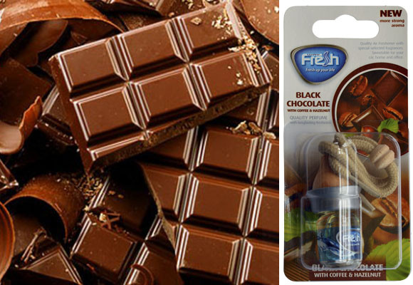 Ambientador con aroma de chocolate