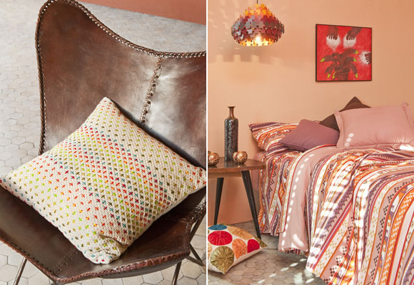 Estilo étnico para decorar este dormitorio 7 Estilo étnico para decorar este dormitorio