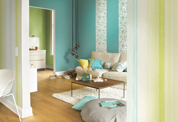 Decorar las paredes con flores 8 Decorar las paredes con flores