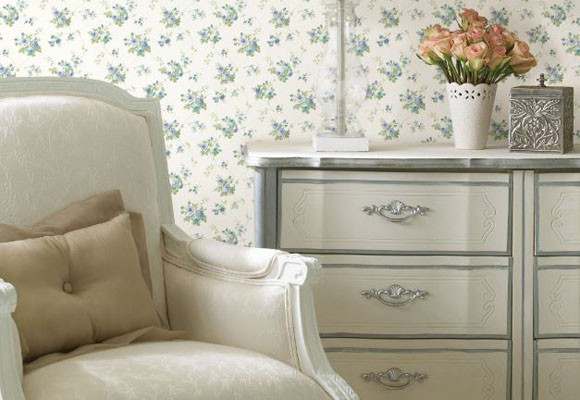 Decorar las paredes con flores 9 Decorar las paredes con flores