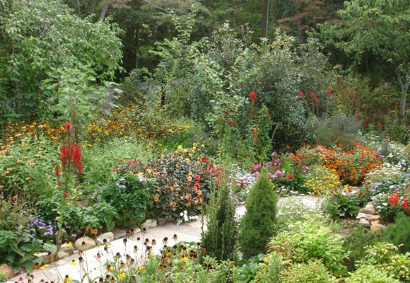 Cómo diseñar un jardín campestre