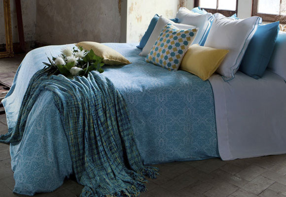 Ropa de cama de color azul turquesa 9 Ropa de cama de color azul turquesa