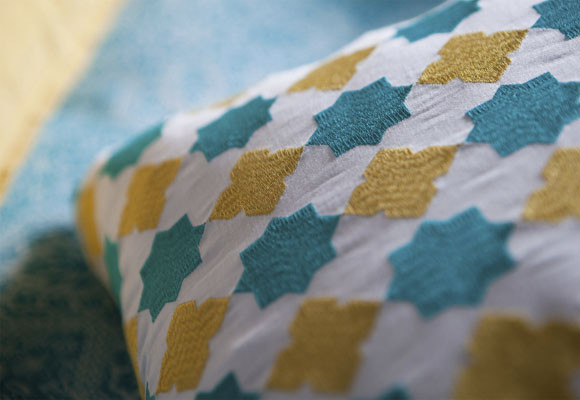 Ropa de cama de color azul turquesa 7 Ropa de cama de color azul turquesa