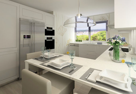 Docrys Cocinas se suma a la tendencia de cocinas de época 7 Cocinas Época, de Santos