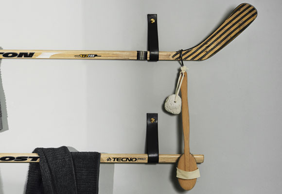 Fabrica un toallero con palos de hockey 8 Fabrica un toallero con palos de hockey