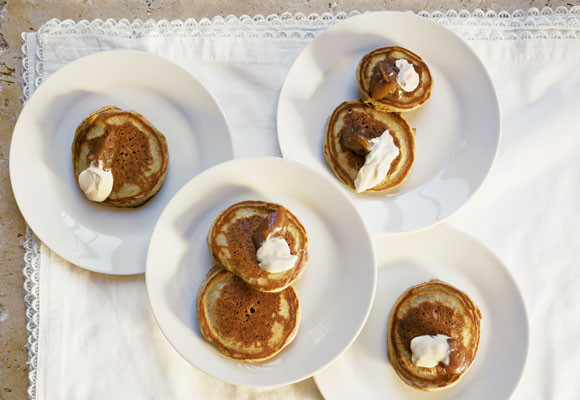 Tortitas sin guten, con pué de avellanas