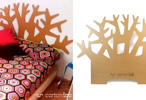 Muebles de cartón: originales, ecológicos y muy resistentes