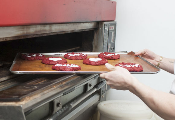 Imagen Cookies red velvet para San Valen