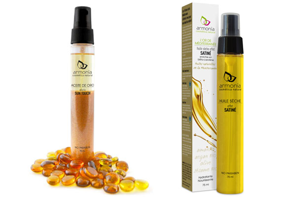 Aceites secos para piel, uñas y cabello