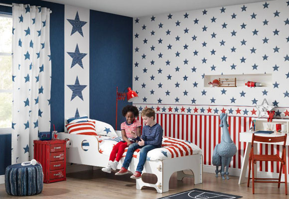 Papel pintado para decorar habitaciones infantiles 12 Papel pintado para decorar habitaciones infantiles