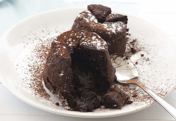 Propuestas dulces para saborear San Valentín 10 Volcanes de chocolate