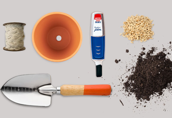 Decora tus macetas con cintas