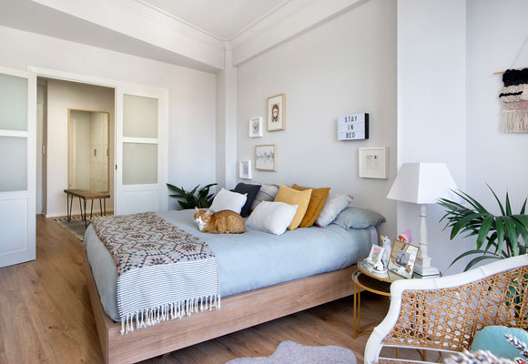 La casa de una diseñadora