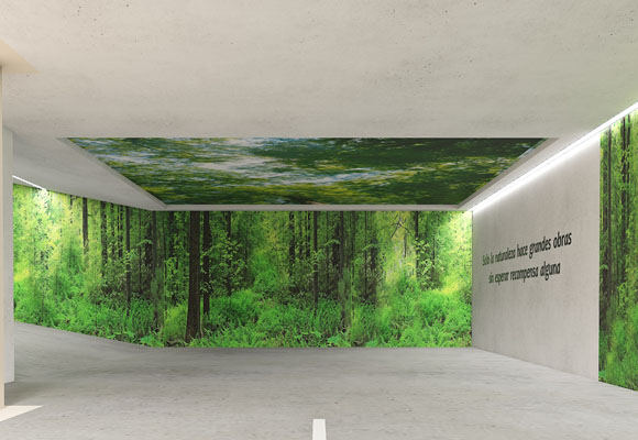 Interiorismo en el garaje