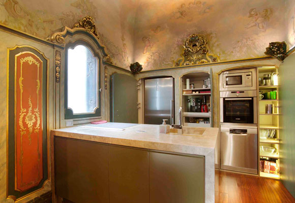 Un apartamento señorial en el barrio Gótico