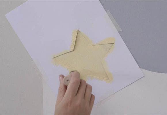 Un dibujo para decorar una habitación infantil