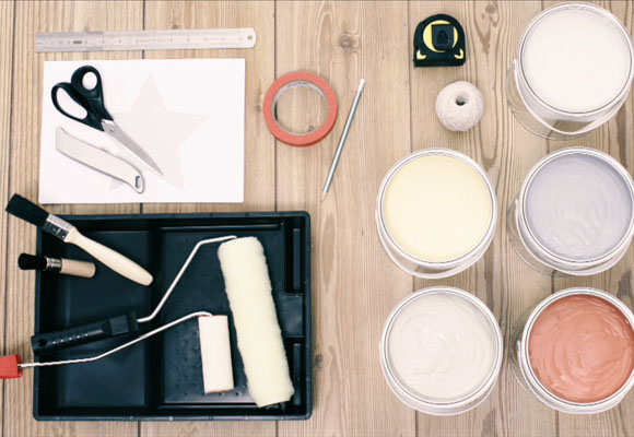 Un dibujo para decorar una habitación infantil