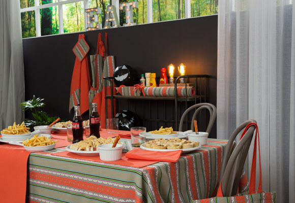 Mesas vestidas de otoño, por La Mallorquina